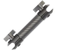 Bulletpoint Mounting Solutions Dash Mount 5.9" Arm Compatible with iPhone and Android Smartphones - Fits 20mm Attachment Ball (Matte Black Carbon Fiber)