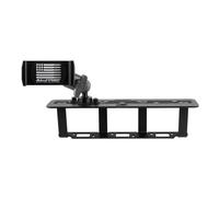 Bulletpoint Mounting Solutions RubiGrid Metal Center Console Mount Phone Holder Compatible with 2023+ Ford Super Duty (Spring-Loaded)