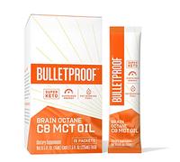 Bulletproof Brain Octane C8 MCT Oil Packets, Pack of 15, Keto Supplement for Sustained Energy