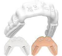 Bulletproof Night Protection: The World's Finest Mouth Guard for Grinding Teeth At Night. TMJ Bite Squeezing Thread for Sleeping. Women Men Night Teeth Brurxism Sleep Embossing Nightgowns Adult