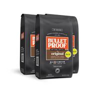 Bulletproof Original Medium Roast Whole Bean Decaf Coffee, 12 Ounces (Pack of 3), 100% Arabica Coffee Sourced from Central and South America
