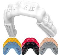 Bulletproof: World’s Thinnest Most Breathable Mouth Guard is 3X Stronger! Football MMA Braces! Rugby Hockey Basketball Boxing BJJ Lacrosse Sports Mouthguard Grinding Teeth Men Women Adult Youth Kids