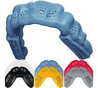 Bulletproof: World’s Thinnest & Most Breathable Mouth Guard is 3X Stronger! BJJ Flag Football Basketball Hockey Lacrosse Rugby Wrestling MMA Boxing Mouthguard Sports Braces Grinding Teeth Adult Youth