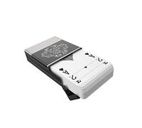 Bullets Playing Cards, Backpacker Playing Cards, Includes Plastic Playing Cards, Aluminium Box and Rules for 5 Travel Games