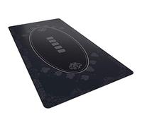 Bullets Playing Cards, Designer Poker Mat, Black, 200 x 100 cm for Your Own Poker Table, XXL Deluxe Poker Cloth, Poker Rug, Poker Table Cover
