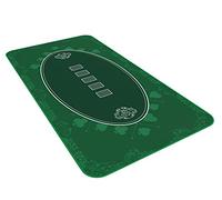 Bullets Playing Cards, Designer poker mat green in 160 x 80 cm for your own poker table, deluxe poker cloth, poker carpet, poker table pad