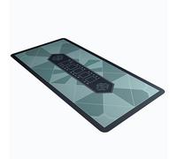 Bullets Playing Cards, Paulie Design Rectangular Poker Mat, Light Grey, 100 x 60 cm