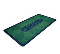 Bullets Playing Cards, Paulie Design Texas Holdem Poker Mat Green for Your Own Poker Table 160 x 80 cm