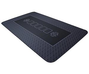 Bullets Playing Cards, Poker Table Top 100 x 60cm from BLACK Playing Mat, ideal as a gift