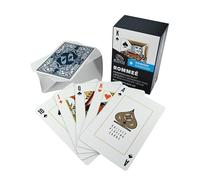 Bullets Playing Cards, Rommee Card Deck (French Leaf), Plastic, 2 Corner Signs, Standard Index, 57 x 88 mm