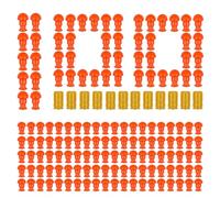 Bullets Refill Ammunition Pack Compatible with Semi-Automatic Shell Ejecting Toy Guns, 100 Balls and 12 Shells Automatic Soft Bullet Toy Gun Accessories
