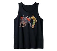 Bullfighter Bull Matador El Toro Tradition Battle Sport Tank Top