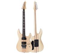 Bullfighter Electric Guitar Kit 39 Inch Full Size, Elm Thru Body Neck, 6 Extra String, Picks, Gig Bag, Shoulder Strap, Cable (D300) (wood)