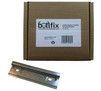 Bullfix Bracket, Kitchen Cabinet Brackets, Works with Universal Heavy Duty Plasterboard Fixings Kit, Cupboard Wall Fixing, Perfect for Mounting or Hanging on Dot & Dab Walls or Drywall, Pack of 48