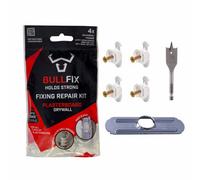 Bullfix Plasterboard Fixing Repair Kit 4 Pack