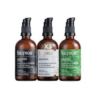 Bullfrog - Agnostic Legends Balm Kit: Original, Spiced & On The Rocks. Bold and Vibrant Scents, Softens, Hydrates & Soothes Beard and Hair, 3 x 100ml