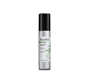 Bullfrog - Anti-Stress Moisturising Gel: Refreshing, Invisible Gel with Long-Lasting Effects, Notes of Hemp, Grapefruit, Sage, Tobacco, and Cedarwood, Made in Italy, 75ml