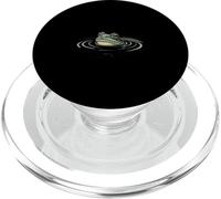 Bullfrog Floating In Calm Pond Water PopSockets PopGrip for MagSafe