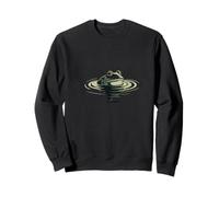 Bullfrog Floating In Calm Pond Water Sweatshirt