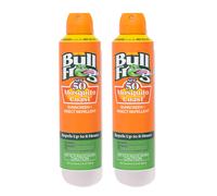Bullfrog Mosquito Coast Sunscreen SPF50 + Insect Repellant 5.5oz Continuous Spray 2pk