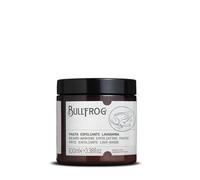 Bullfrog - New Pasta Esfoliante Lavabarba: Exfoliating Cleanser with Sugar Granules, Odour Control, Lavender & Vetiver Fragrance, Gentle Natural Action, Made in Italy, 250 ml