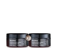 Bullfrog Sculpting Pasta Natural Effect Multipack 2x100ml - Natural, Reworkable Look with Matte Finish - Adds Control and Volume - Musk and Talc Notes - Lightweight, Matte Texture