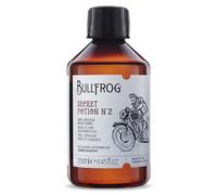 Bullfrog - Secret Potion No.2 Multi-Purpose Shower Gel: Body, Face and Hair Cleanser, 91% Natural, Spicy Amber Fragrance, Made in Italy, 250 ml