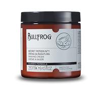 Bullfrog Secret Potion No. 3 "Refreshing" 250ml Shaving Cream - Softens Beard - Leaves Skin Fresh and Smooth - Marine, Woody and Amber Notes - Made in Italy