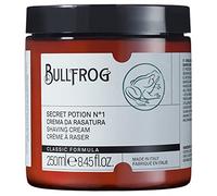 Bullfrog Shaving Cream Secret Potion N.1 Classic 250ml makes the skin and beard soft to the touch