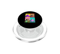 bullfrogs funny bullfrog PopSockets PopGrip for MagSafe