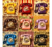 Bullglesup Puzzles for Adults 1024 Pieces Vintage Calls Jigsaw