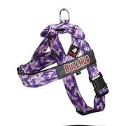 BULLHUG Adjustable Dog Harness- No Pull, No Choke - for English Bulldogs, French Bulldogs, Pugs & Broad-Chested Breeds - Easy, Safe Walks (Purple Camouflage, XS)
