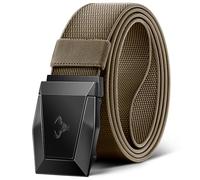 BULLIANT Tactical Belt for Men, Military Work Rigger Belt 1.5",Trim to Fit | Mens Heavy Duty Nylon Webbing Belt with Metal Quick Release Buckle