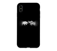 Bullish/Bearish Stock Trader Gift Vintage White Distressed Case for iPhone XS Max