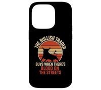 Bullish Trader Blood on the Streets Stock Market Enthusiast Case for iPhone 14 Pro