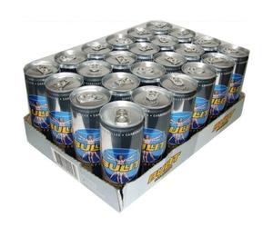 Bullit Energy Drink 'Sugarfree' 24 x 0.25 L Tubs