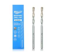 BULLITT 2Pc 4mm Masonry Drill Bits, PGM Certificated Drill Bit Sets for Masonry, Industrial Strength Concrete Drill Bits Set for Masonry,Block,Brick and Stone