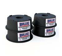 bullke 4 Pack Trailer Jack Block Stand (USA Made Strongest on Market) Tested to 18,000 lbs Stabilizing Pads | Strongest Blocks for RV 5th Wheel Camper, Post, Toung, Foot