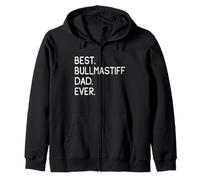 Bullmastiffs Best Bullmastiff Dad Ever Zip Hoodie