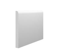 Bullnose MDF Skirting Board - 170mm x 15mm x 3050mm, White Primed (Pack of 5)