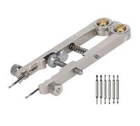 Bullongè Spring Bar Pliers 6825-G with Double Joint U-Shape - Tool for Changing the Watch Metal Strap or for Installing and Removing Spring Bars