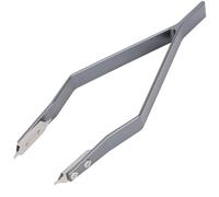 Bullongè Spring Bar Tweezers 7825-S with 1.2 mm Forks - Spring Bar Pliers for Disassembling and Mounting Metal Bracelets on Wristwatches