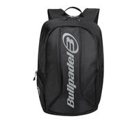Bullpadel Avant-Padel Black Ergonomic Backpack with Ventilated Shoe Compartment, Multiple Pockets, Padded Handles and Stylish, Functional and Sturdy Design
