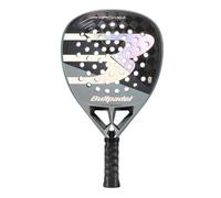 BULLPADEL Padel Racket HACK 04 2026 | Dynamic Power Pala Padel with Channel Aerodynamics | TriCarbon 18K Face, Multieva Core, Tricore Stability | Air React Channel Agility, Ease Vibe, Custom Weight