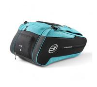 BULLPADEL Paquito Navarro BPP-25012 HACK 2025 - Bag for padel racket with thermal compartments for 4 padel rackets and space for ventilated shoes, durable nylon and neoprene