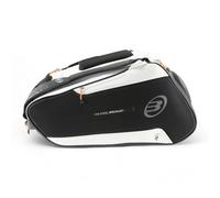 Bullpadel Racket Hack, Padel Bag, Black and White