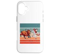 Bullrun Chase Pamplona Run Madness Festival Case for iPhone 16 Plus