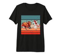 Bullrun Chase Pamplona Run Madness Festival Premium T-Shirt
