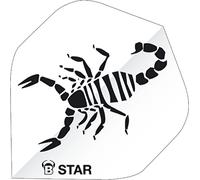 BULL'S 5-Star Flights Standard A-Shape - Scorpion White