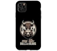 Bulls Bears Stock Day Trader Candlestick Market Life Chart Case for iPhone 11 Pro Max
